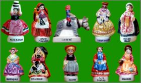 Poup�es de France - 10 F�ves Brillantes - Alcara - 2003