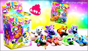 Wishy Poo Surprise - 8 Peluches r�versibles - Altaya - 2019