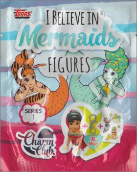 I believe in Mermaids : figurine + porte cl - Topps - 2018