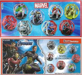 Avengers: Endgame Marvel - Kinder Joy EN525 � EN532 - 2019