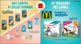 Pokemon & M�lang - Happy Meal - Mc Donald - 2019