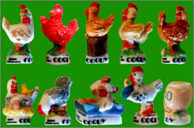 Joyeux anniversaire Coquy - 10 F�ves - Oeufs Coquy - 2012