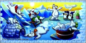 Ours polaires - Maxi Kinder surprise - DVB14 � DVB18 - 2019