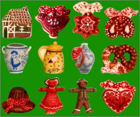 Pains d'�pices et douceurs - 12 F�ves mates - Alcara - 2008