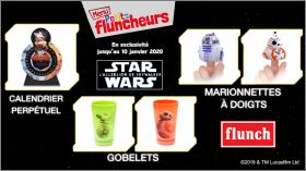 Star Wars - Menu Petits Fluncheurs - Flunch - 2019