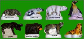 Animaux du Grand Froid 8 F�ves Pr� S�rie Mate Cadoland 2005
