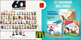 60 figurines Astérix à collectionner - Happy Meal - 2019