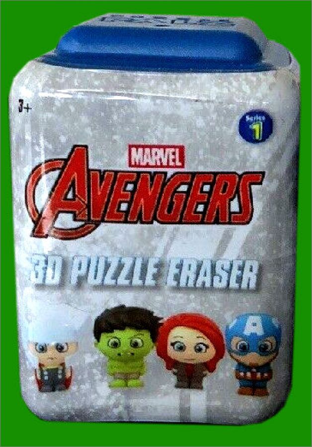 Avengers Marvel 3D Puzzle Palz Eraser Séries 1 Sambro 2019