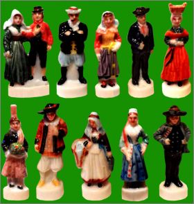 Costumes Bretons - 10 F�ves Brillantes - Arguydal - 2002