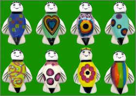 La Reine des Abeilles - 8 F�ves Brillantes - Lebhar - 2017