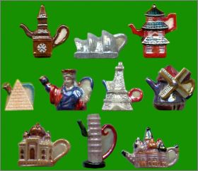 Les Th�i�res du monde - 10 F�ves Brillantes Nacr�es - 2012