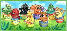 Kinder Joy - DV513 � DV520 - P�ques  2020