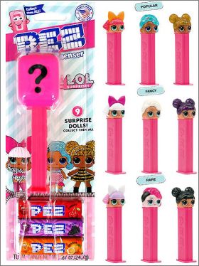 L.O.L Surprise! - 9 surprise Dolls! - Pez - 2019