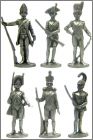 Soldaten 18.-19. Jahrhundert - kinder metal - 1980
