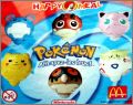 Pok�mon (Nintendo) 6 Toupies - Happy Meal - Mc Donald's 2001