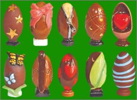 �ufs en chocolat - 10 F�ves Brillantes - Alcara - 2014