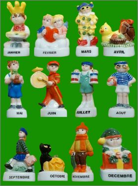 Au fil des saisons - 12 F�ves Brillantes - Arguydal - 2007