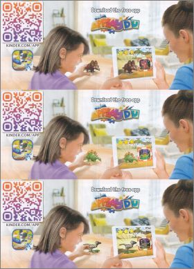 Dinosaures - Kinder Surprise - VV224, VV225 et VV238 - 2020