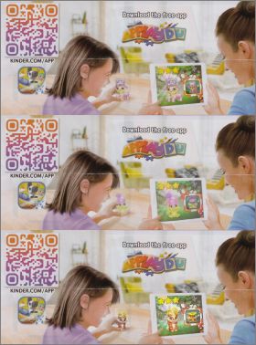 Animaux couronn�s - VV139, VV187 et VV307 - Kinder - 2020