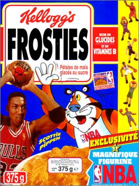 NBA - 18 figurines -  Kellogg's - 1997