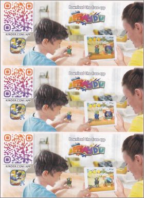 Pinceaux oiseaux - Kinder - VV088, VV088A et VV089 - 2020