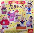 Titeuf (Zep) 6 figurines Happy Meal - McDonald's - 2003