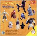 Mulan - 8 figurines Happy Meal - Mc Donald - 1998