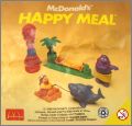 Island Holiday - 4 figurines Happy Meal - Mc Donald - 1996
