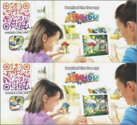 Champignons marqueurs Kinder surprise VV161 et VV162 - 2020