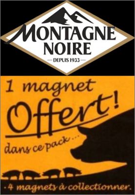 Cochon (Citations) 4 magnets Charcuterie Montagne Noire 2008