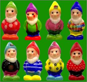 Nains de jardin - 8 F�ves Brillantes - Lebhar - 2018