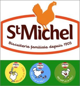 100 ANS ça se Fête ! - 3 Magnets - St Michel - 2005