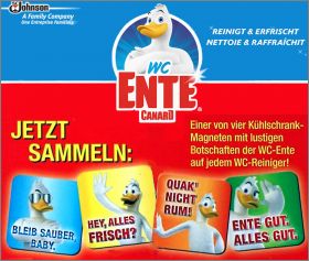 4 Magnets - WC-Ente Canard - SC Johnson - 2010 - Allemagne