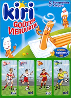 Football 4 Magnets - Kiri goter (Vieruurtje) 2012 Belgique