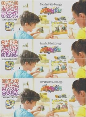 Tampons animaux - Kinder Surprise - VV232 � VV234 - 2020