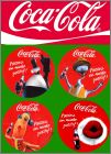 Passez en mode positif ! - 4 magnets - Coca-Cola - 2015