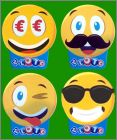 Loto avec Smiley - 4 Magnets Fran�aise des Jeux (FDJ) 2017
