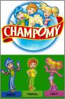 Didjy, Tikool et Loly - 3 magnets - Champomy - 2010