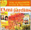 Fruits & l�gumes - 10 Magnets - L'Ami des Jardins N� 1024