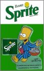 The Simpsons - 1 magnet (Bart) - Sprite - 1994