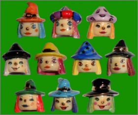 Sorci�res � crayon  - 10 F�ves Brillantes - Alcara - 2012