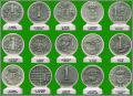 15 monnaies pour un euro II - 15 Fèves Brillantes Prime 2002