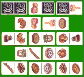 Esta�lle Dominos - 13 F�ves Brillantes - Clamecy  Colas 2007