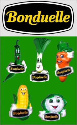 L�gumes - 5 Magnets - Bonduelle - 2005