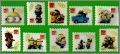 Minions timbr�s - 10 f�ves brillantes - Alcara - 2019
