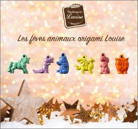 Animaux Origami - Louise - 6 F�ves brillantes - 2021