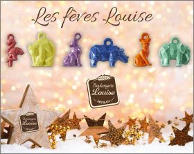 Animaux Origami 6 F�ves brillantes - Boulangerie Louise 2020