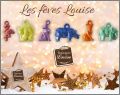 Animaux Origami 6 Fèves brillantes - Boulangerie Louise 2020