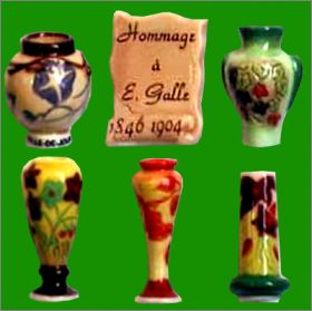 Hommage � E. Gall� - 6 F�ves Brillantes - Prime - 2007