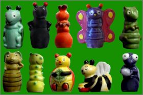 Crayo'insectes - 10 F�ves Brillantes Embouts de Crayons 2003